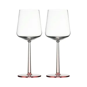 Essence rodewijnglas 45 cl. - roze 2 stuks