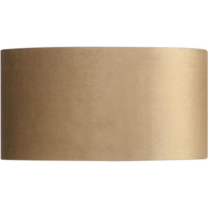 Losse Kap Velours Ovaal 50/33/25 coffee in gold O4445.10 - Afbeelding 2