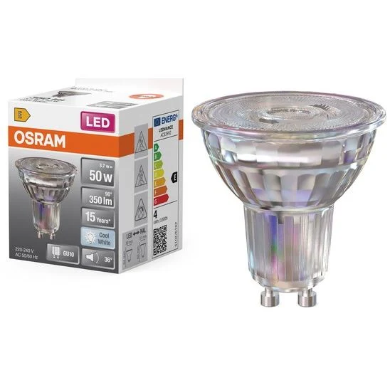 Osram LED Gu10 Spot 3,7watt P1650 840 Cool Wit - Afbeelding 2