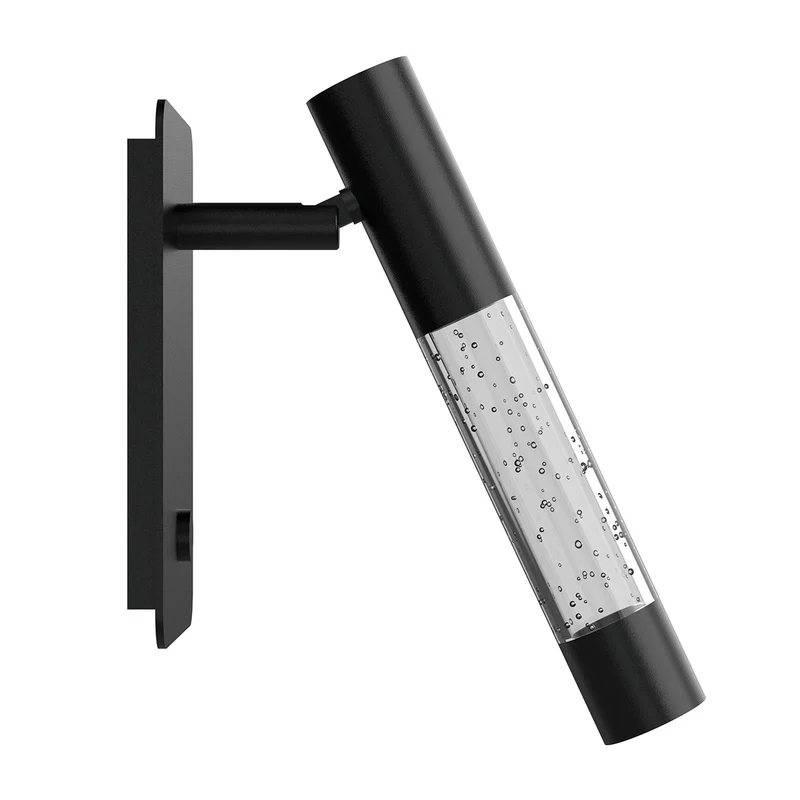 Steinhauer Alisio 1-lichts Wandlamp Mat Zwart/Zwart - Afbeelding 6