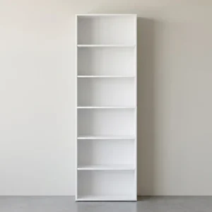 Modern Open Boekenkast – Ruim Staand Opbergrek Met Verstelbare Planken en Minimalistisch Design