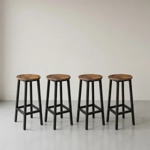 Barkrukken Set van 2 of 4 - Barstoelen - Vintage