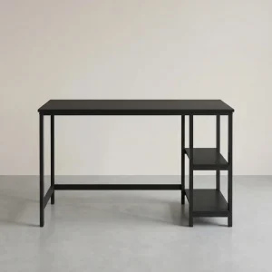 Bureau Industrieel 120 cm – Met Verplaatsbare Planken