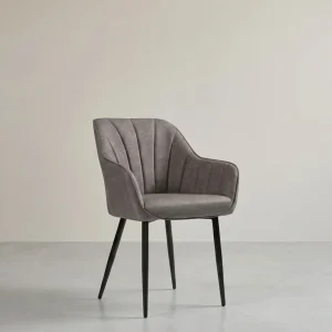 Comfortabele eetkamerstoel met armleuning - Modern design