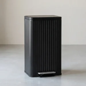 Slanke Prullenbak Keuken 50 L - Hoge Pedaalemmer Met Softclose-deksel - Met Binnenemmer