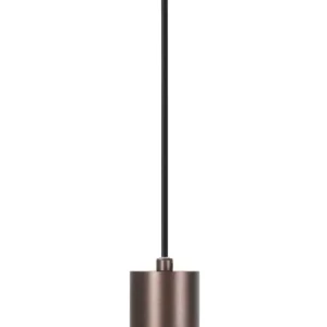 Highlight Perugia 1-Lichts Pendellamp zonder glas O1171.04 Mat Choco