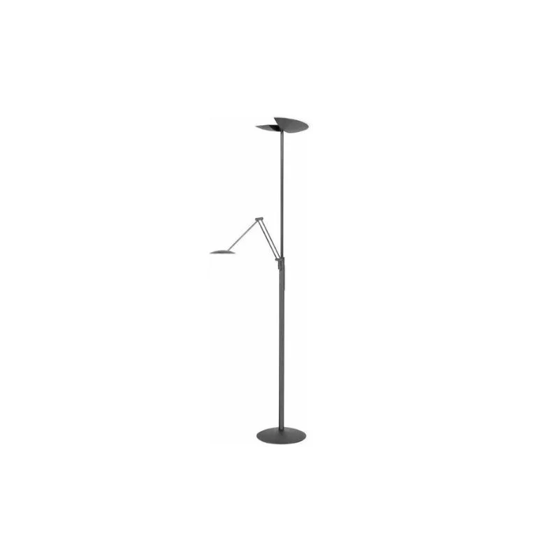 Highlight New Sapporo 2-Lichts Vloerlamp Zwart - Afbeelding 2