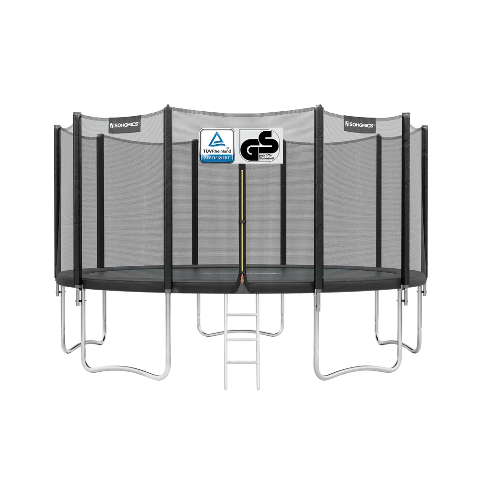 XXL Trampoline Met Veiligheidsnet - Rechte Stangen - Belastbaar Tot 150 Kg - Afbeelding 3