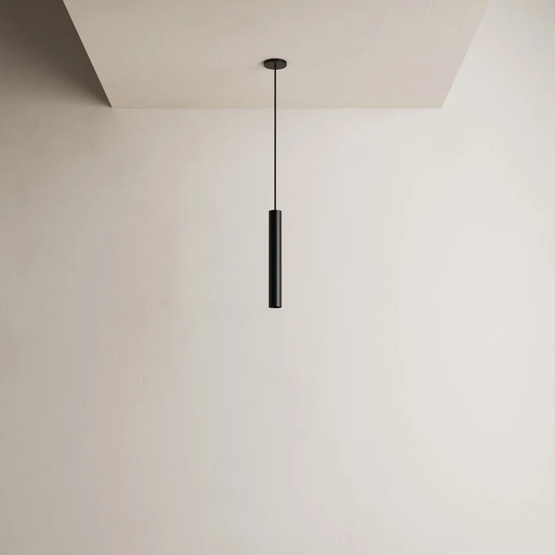 Ztahl Riva 1-Lichts Pendel Ø60cm Lengte koker 450mmm 4312-9005 Zwart