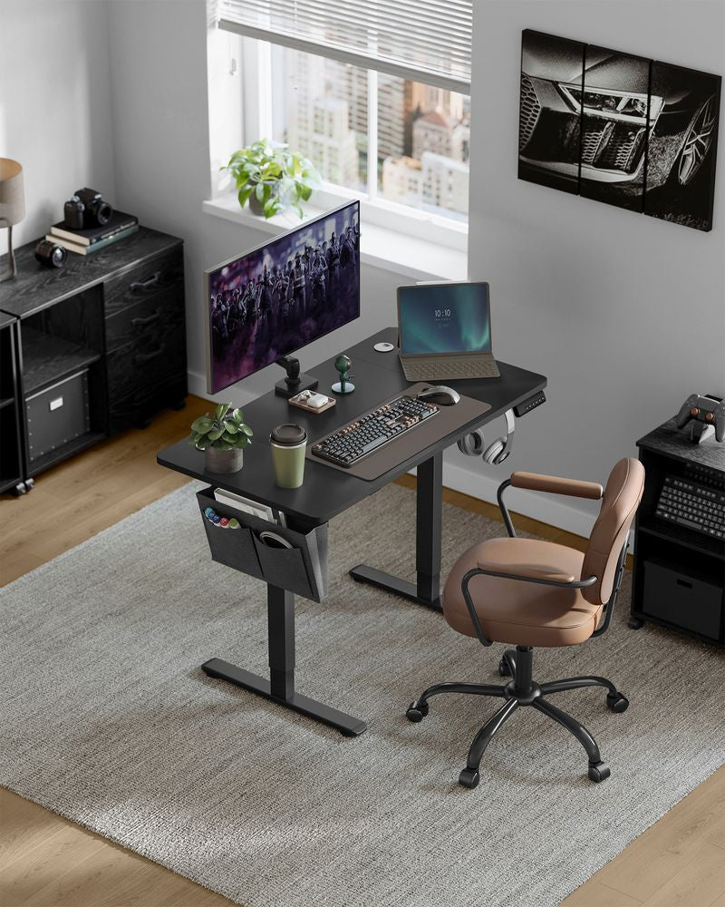 Zit Sta Bureau Elektrisch – Hoog Laag Bureau – In Hoogte Verstelbaar – Ergonomisch - Afbeelding 6