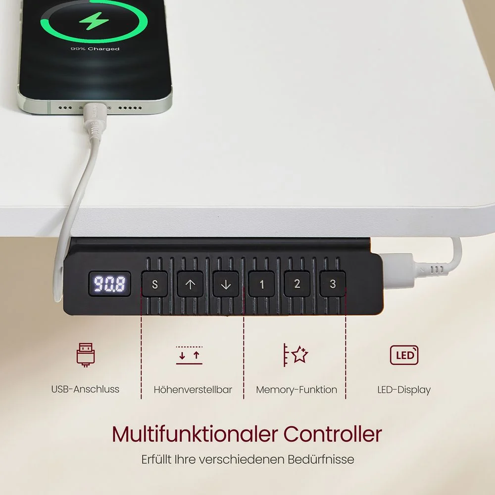 Zit Sta Bureau Elektrisch – Sta Bureau – Ergonomische Werkplek - Afbeelding 6
