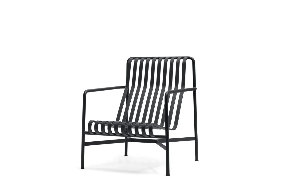 lounge tuinstoel hoog Palissade met armleuning - Afbeelding 2