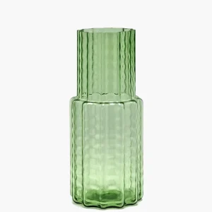 vaas N. 05 waves groen transparant