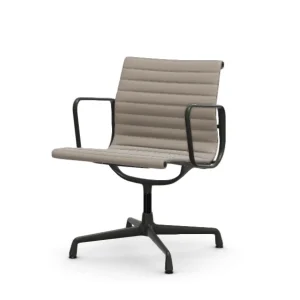 Eames Aluminium Chair EA 108 - Conference - leder