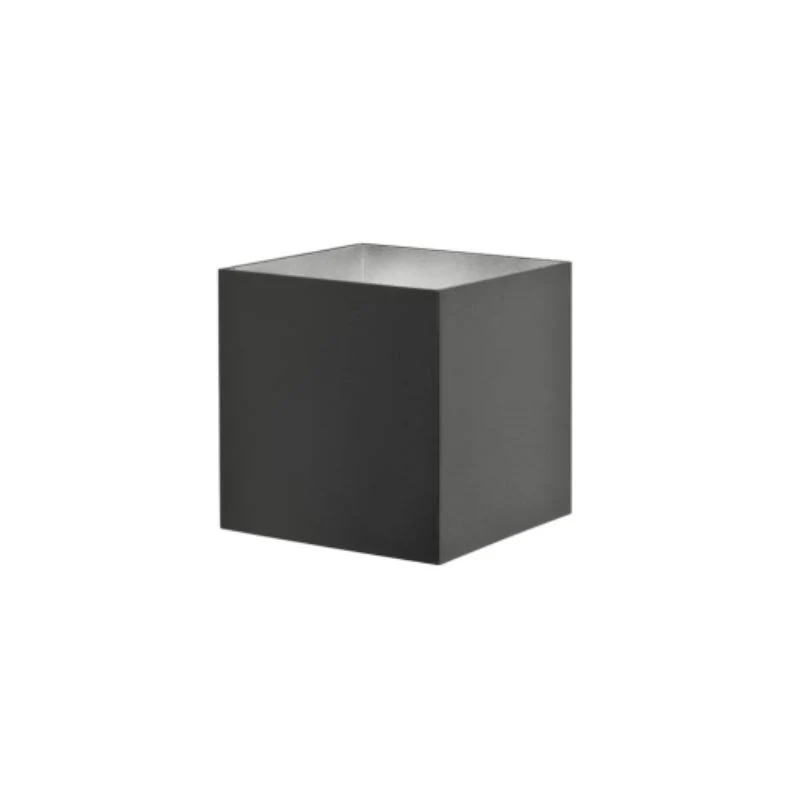 Highlight Square Wandlamp Excl. lichtbron Zwart - Afbeelding 2
