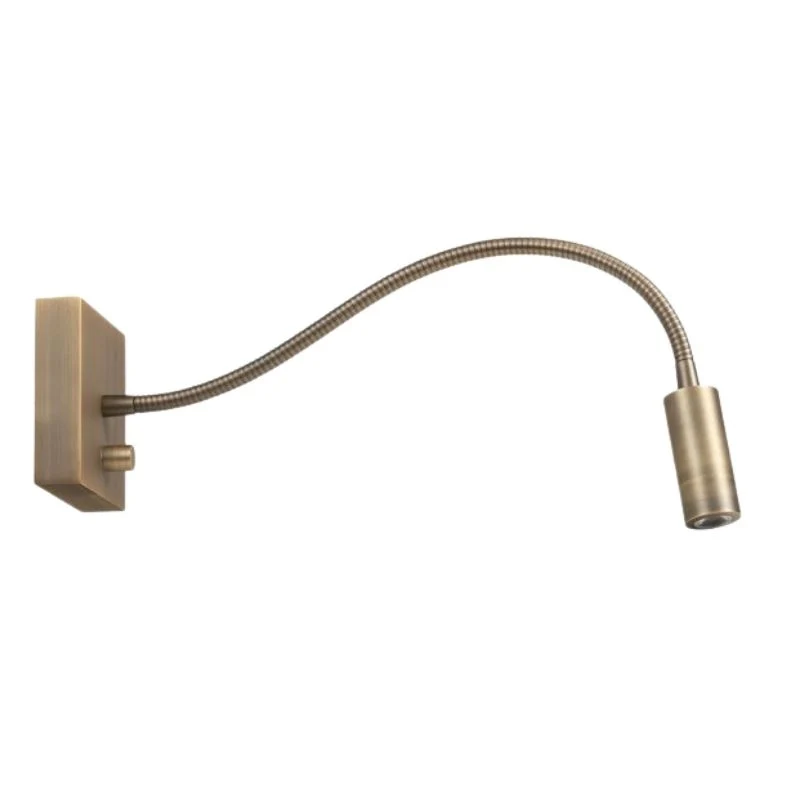 LED Wandlamp Blitz met dimmer Brons